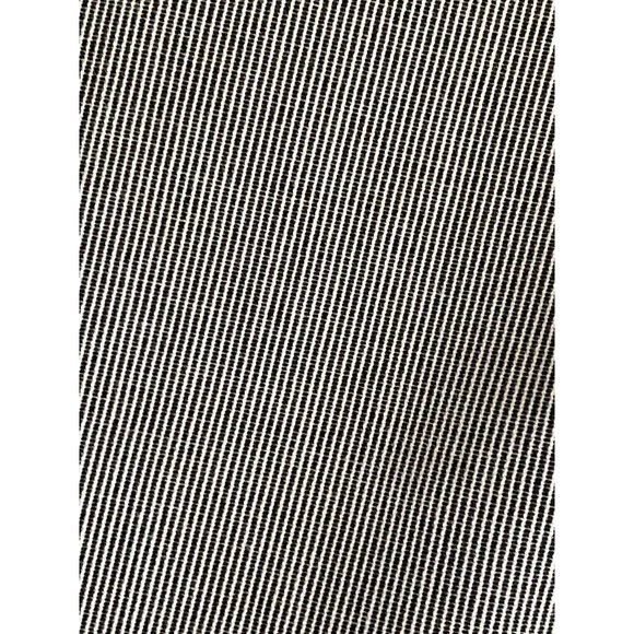Akris Punto Gray Pinstripe High Rise Wide Leg Pants 8/ 32" X 30" Side Zip Belt - Picture 9 of 16